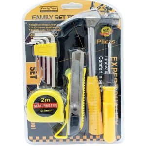 Worthy Heavy Work Tool Set for House Hold Use (5 Pcs)
