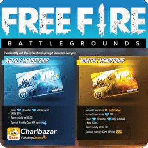 Free Fire Membership (User ID)